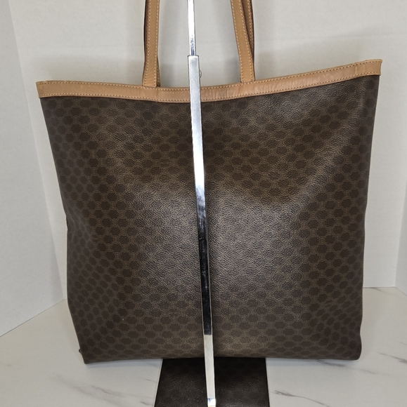 Celine Macadam Triomphe Monogram Tote Shoulder Bag - Picture 5 of 12